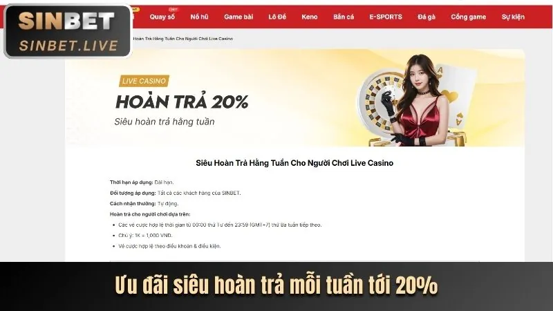 Ưu đãi đặc biệt theo trò chơi 789vg